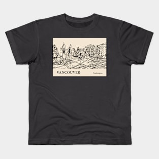 Vancouver - Washington Kids T-Shirt